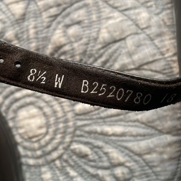 SAS dark brown Mary Jane 8.5 W - Picture 3 of 9